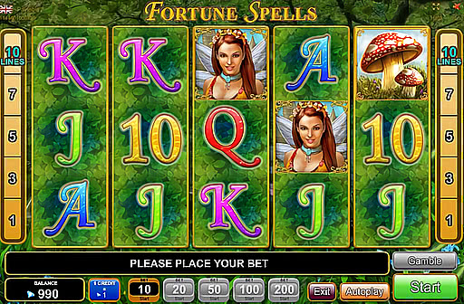 Play Fortune Spells