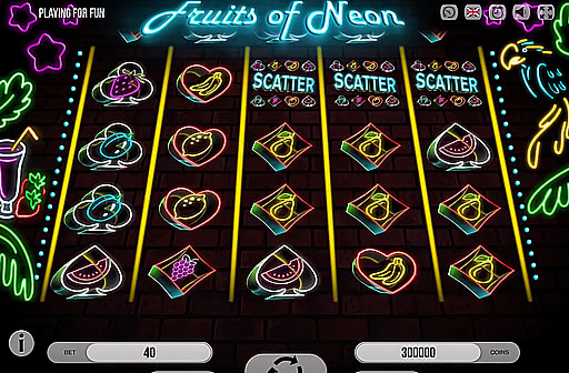Play Fruits of Neon