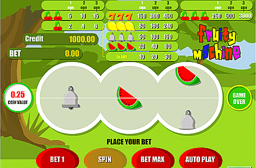 Play Fruity Machine