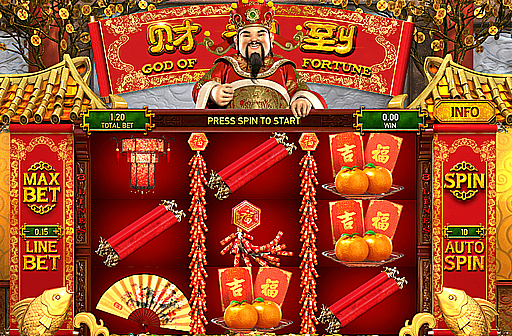 Play God of Fortune