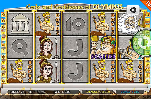 Play Gods and Goddesses of the Olympus