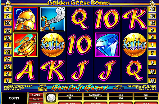 Play Golden Goose - Genies Gems