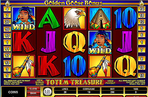 Play Golden Goose - Totem Treasure