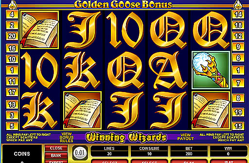 Play Golden Goose - Winning Wizards
