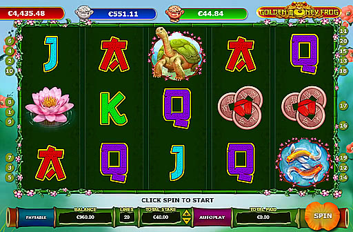 Play Golden Money Frog