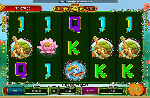 Play Golden Money Frog