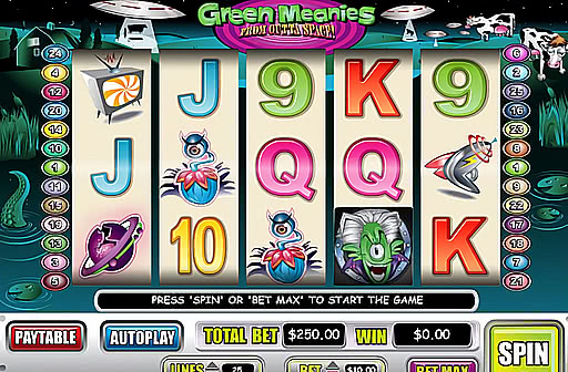 Play Green Meanies from Outta Space