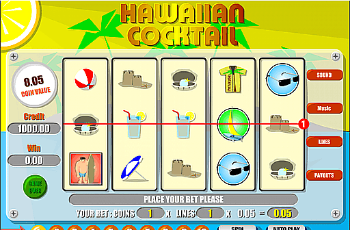 Play Hawaiian Cocktail
