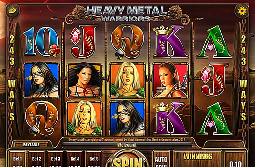 Play Heavy Metal Warriors