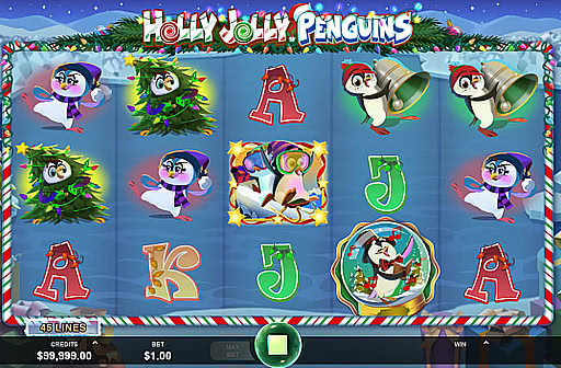 Play Holly Jolly Penguins