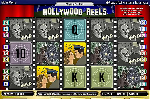 Play Hollywood Reels
