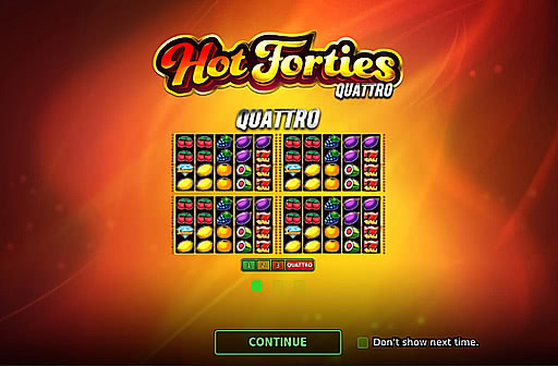 Hot Forties Quattro slot