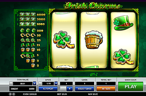 Play Irish Charms