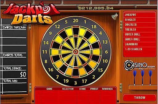 Play Jackpot Darts