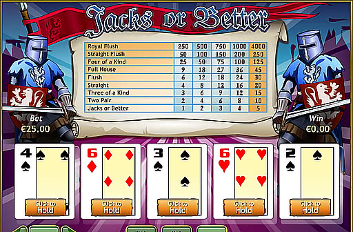 Play Jacks or Better