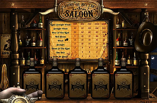 Play Jacks or Better Saloon