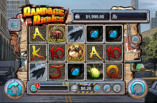 Play King of Kaiju Rampage Riches