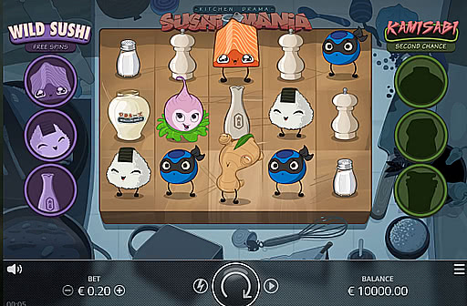 Play Kitchen Drama Sushi Mania