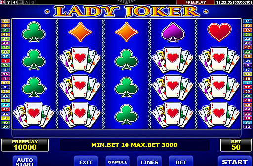 Play Lady Joker
