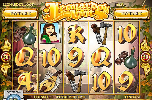 Play Leonardo's Loot