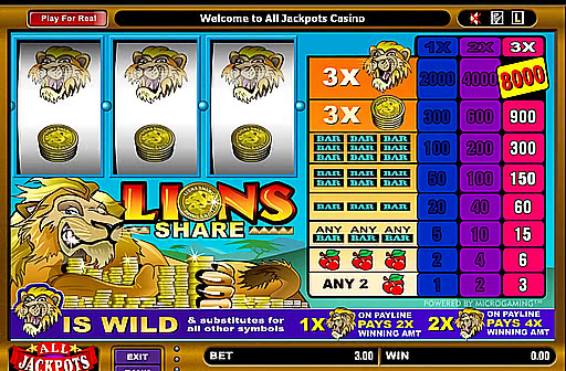 100 lions slot machine play free