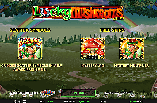 Play Lucky Mushrooms Deluxe