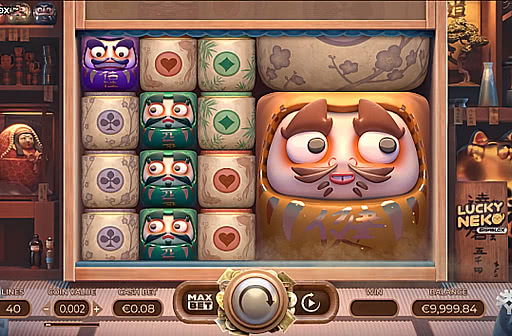Play Lucky Neko Gigablox