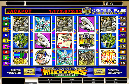 Play Major Millions 5 Reel