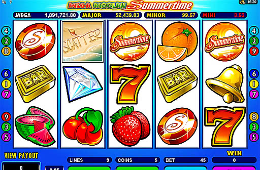 Play Mega Moolah Summertime