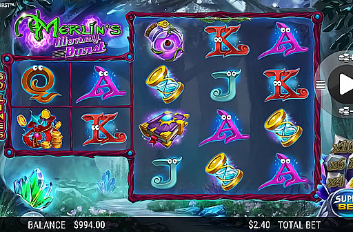 Play Merlin's Money Burst
