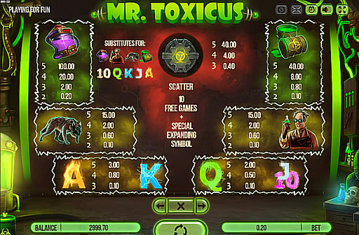Play Mr. Toxicus