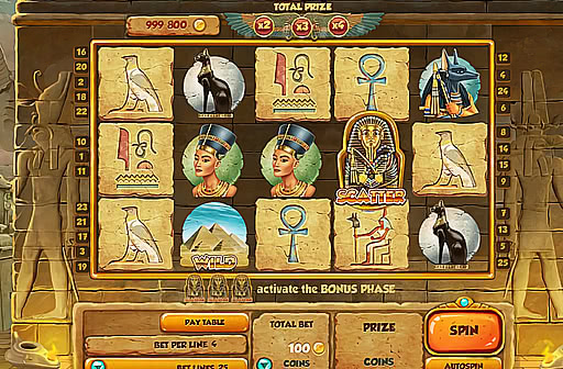 Play Mysteries of Egypt