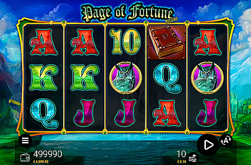 Play Page of Fortune Deluxe