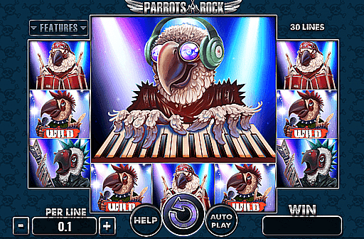 Play Parrots Rock