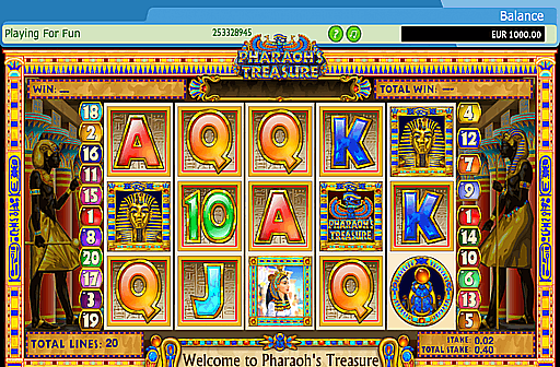 Play Pharaohs Treasure