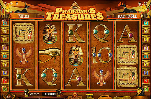 Play Pharaoh's Treasure