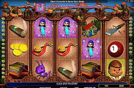Play Pinocchio's Fortune