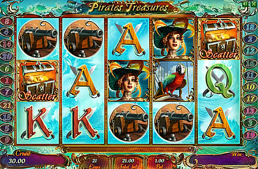 5 treasures slot machine free play