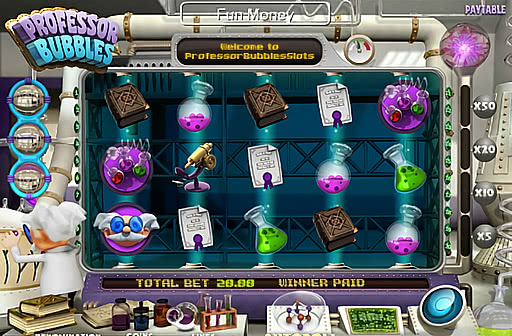 Play Professor Bubbles
