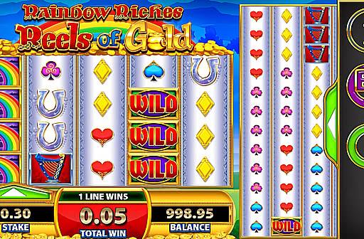 Play Rainbow Riches Reels of Gold