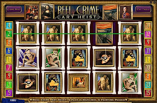 Play Reel Crime Art Heist
