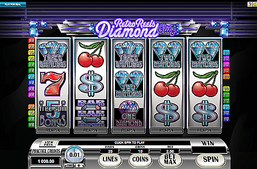 Retro Reels Diamond Glitz
