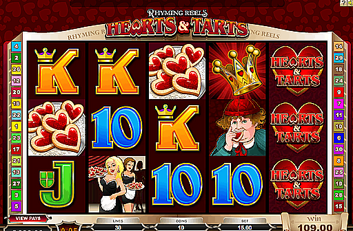 Play Rhyming Reels Hearts & Tarts