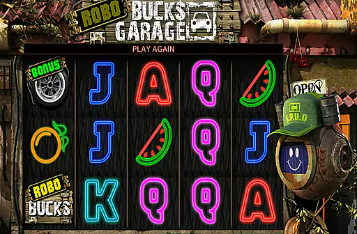 Robo Bucks Garage