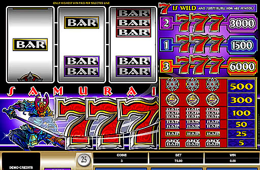 Play Samurai Sevens