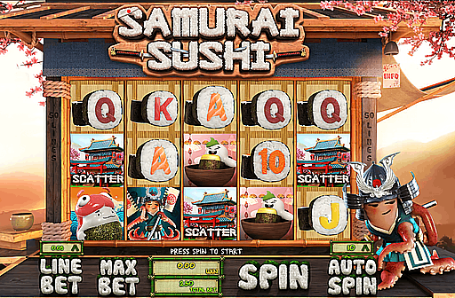 Play Samurai Sushi