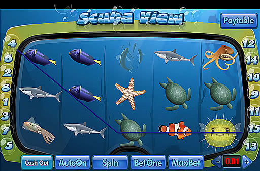 Play Scuba View Bonus Game