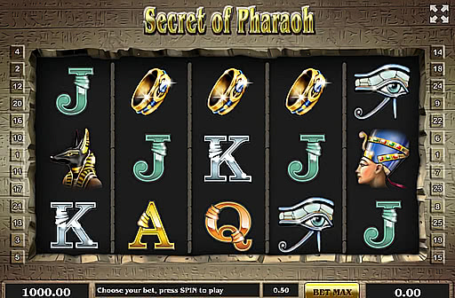 Play Secret of Pharaoh