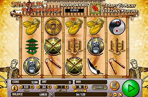 Play Shaolin Fortunes