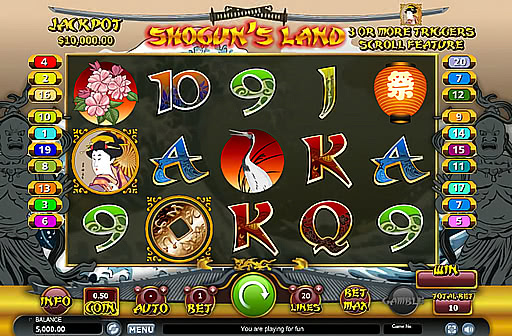 Play Shogun's Land